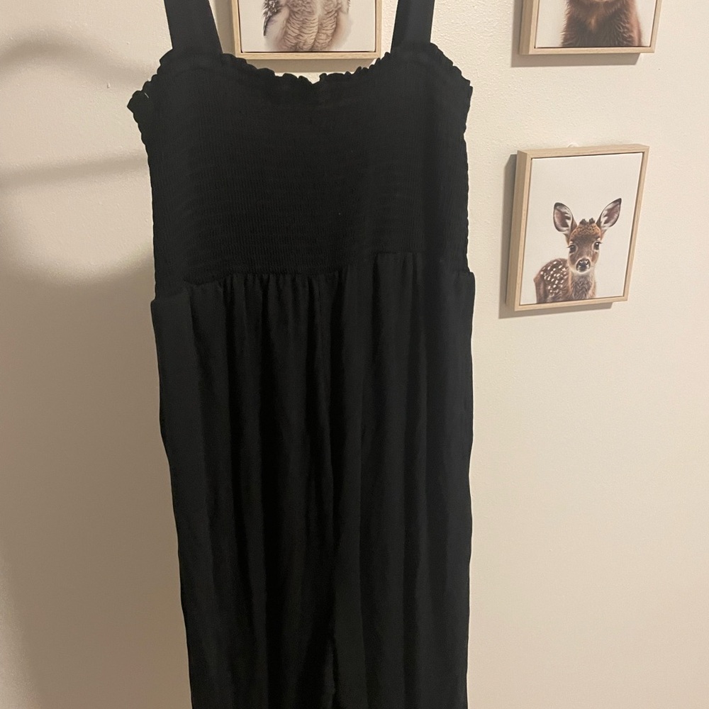 Black Sleeveless Maternity Jumpsuit - Target/Ingrid & Isabel